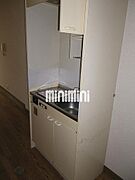 コンパクトサイズのキッチンですね。