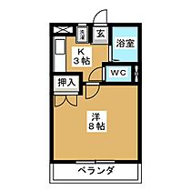 モアメゾン領家  ｜ 岐阜県大垣市領家町３丁目（賃貸マンション1K・2階・21.46㎡） その2