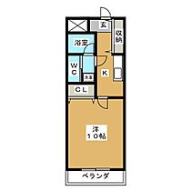 ＭＩＴＡＫＡマンション笠木  ｜ 岐阜県大垣市笠木町（賃貸マンション1K・5階・32.40㎡） その2