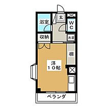 ヤナセコーポ2号館  ｜ 岐阜県大垣市西之川町１丁目（賃貸マンション1R・3階・25.92㎡） その2