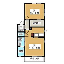 Ｒｅｌｉｅｆ　Ｓｉｔｅ  ｜ 岐阜県大垣市西之川町１丁目（賃貸アパート1LDK・1階・44.42㎡） その2