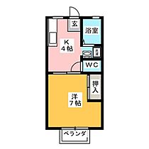 パナハイツ大門  ｜ 岐阜県大垣市赤坂大門３丁目（賃貸アパート1K・1階・23.10㎡） その2