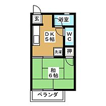 コーポラス林町  ｜ 岐阜県大垣市林町７丁目（賃貸アパート1DK・2階・23.50㎡） その2