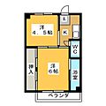 ビレッジハウス新開4号棟3階2.6万円