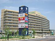 病院「大垣徳洲会病院まで2100m」
