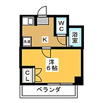 二輪ハウス  ｜ 岐阜県各務原市鵜沼南町５丁目（賃貸マンション1K・2階・19.00㎡） その2