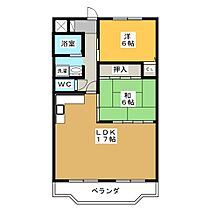 エステイタスＫＮー6  ｜ 岐阜県各務原市那加桐野外二ケ所大字入会地（賃貸マンション2LDK・6階・65.00㎡） その2