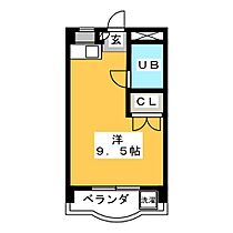 メゾン河合  ｜ 岐阜県各務原市那加桐野町４丁目（賃貸マンション1R・3階・20.88㎡） その2