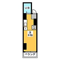 サウスパーク  ｜ 岐阜県各務原市那加門前町２丁目（賃貸マンション1R・3階・21.32㎡） その2