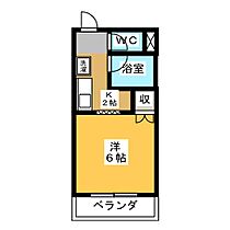 サープラスワン希望Ａ  ｜ 岐阜県各務原市蘇原希望町２丁目（賃貸マンション1K・2階・18.90㎡） その2