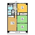 ソシア沢上3階6.6万円