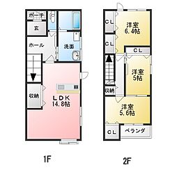 クレスト松倉　E棟 101