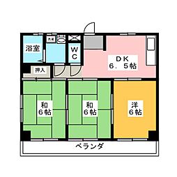 間取図画像 3DK