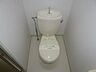 トイレ：清潔感のあるトイレです。