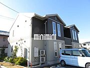 バイカラーでおしゃれな外観