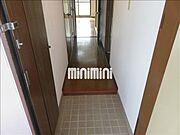 下駄箱のある玄関です