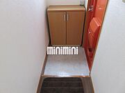 下駄箱のある玄関です