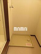 室内洗濯機置場です