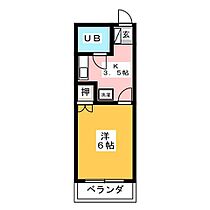 グリーンハイツII  ｜ 岐阜県可児市今渡（賃貸マンション1K・2階・21.00㎡） その2