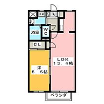 ブルーカタン  ｜ 岐阜県可児市中恵土（賃貸マンション1LDK・2階・44.82㎡） その2