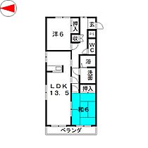 ピュアパレスＮＩＳＨＩＫＡＮＩ  ｜ 岐阜県可児市菅刈（賃貸マンション2LDK・1階・61.56㎡） その2