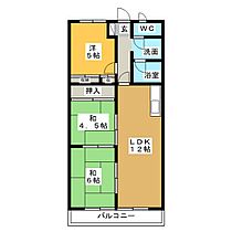 美笠レジデンス  ｜ 岐阜県可児市下恵土（賃貸マンション3LDK・3階・60.50㎡） その2