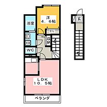 アーバンハウス・Ｔ  ｜ 岐阜県瑞穂市牛牧（賃貸アパート1LDK・2階・42.84㎡） その2