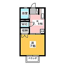 ルミエール関谷  ｜ 岐阜県瑞穂市本田（賃貸アパート1K・2階・26.41㎡） その2