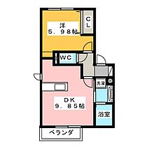 ＳＰＥＲＡＮＺＡ  ｜ 岐阜県瑞穂市別府（賃貸アパート1LDK・2階・36.68㎡） その2