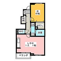 アウローラ　Ｂ  ｜ 岐阜県瑞穂市十九条（賃貸アパート1LDK・1階・45.06㎡） その2