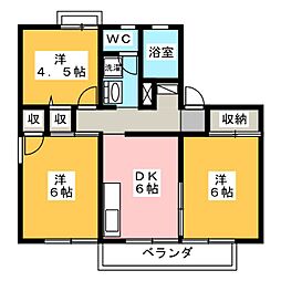 🉐敷金礼金0円！🉐グリンビューわかぞのD棟