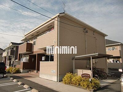 外観：南向きで明るい建物です。