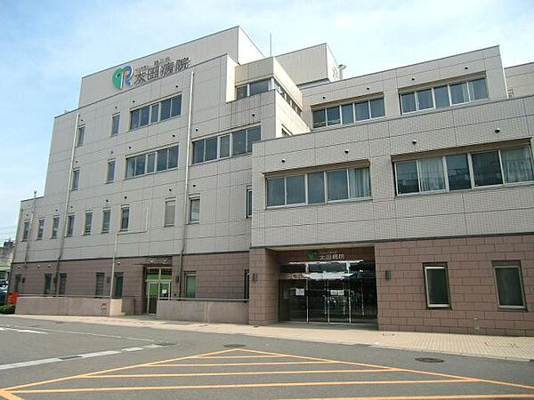 画像21:病院「太田病院まで370m」