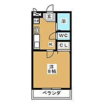 パールマンションIII  ｜ 岐阜県美濃加茂市加茂野町木野（賃貸マンション1K・1階・25.90㎡） その2