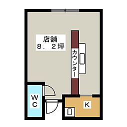 駅前ショッピングビルの間取図画像