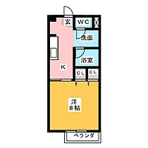 シューフルールVII  ｜ 岐阜県美濃加茂市西町６丁目（賃貸アパート1K・1階・28.03㎡） その2