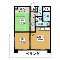 マンションベルエア  ｜ 岐阜県美濃加茂市太田町（賃貸マンション2LDK・3階・50.56㎡） その2