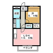 イルマーレ  ｜ 岐阜県美濃加茂市加茂野町今泉（賃貸マンション1LDK・1階・40.29㎡） その2