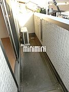 広いベランダ