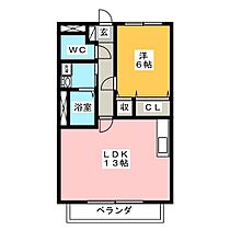 コンプランドル  ｜ 岐阜県羽島市堀津町須賀中（賃貸マンション1LDK・2階・49.68㎡） その2