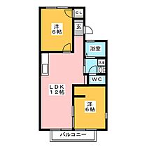 サンコーポＮｏ.7  ｜ 岐阜県羽島市正木町上大浦２丁目（賃貸アパート2LDK・2階・50.22㎡） その2