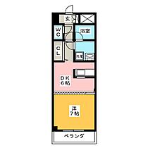 ルミエール青山8  ｜ 岐阜県羽島市舟橋町本町２丁目（賃貸マンション1DK・7階・36.58㎡） その2