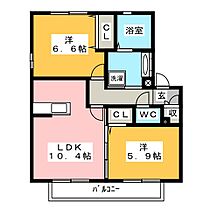 マルモカオン　Ａ棟  ｜ 岐阜県羽島市福寿町間島６丁目（賃貸アパート2LDK・2階・55.44㎡） その2