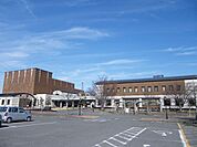 図書館「輪之内町立図書館まで3200m」