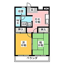 🉐敷金礼金0円！🉐メゾン・ドール中津川1