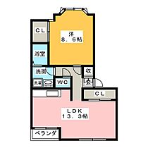 ルーラルハウス  ｜ 岐阜県恵那市長島町中野（賃貸アパート1LDK・2階・51.66㎡） その2