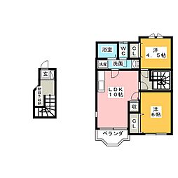 🉐敷金礼金0円！🉐さらさ Ｂ