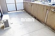 広いベランダです。