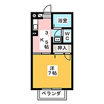 ワンブランチ  ｜ 岐阜県土岐市肥田浅野梅ノ木町２丁目（賃貸アパート1K・2階・22.96㎡） その2