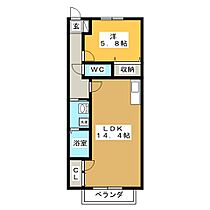 ヴィヴレ平井 　Ｂ棟  ｜ 岐阜県多治見市平井町２丁目（賃貸アパート1LDK・2階・49.77㎡） その2